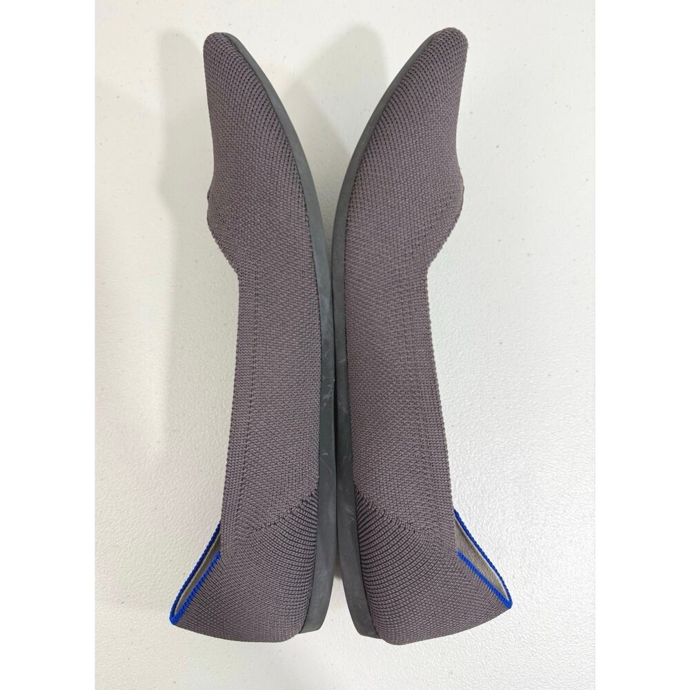 Rothy’s The Point Mink Dusty Purple Pointed Toe Flats Women’s Size 11 Silp aOn - Picture 9 of 11